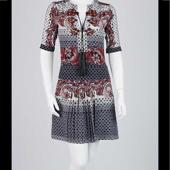 NWOT Gucci leather tassel detail dress - Picture 2 of 8